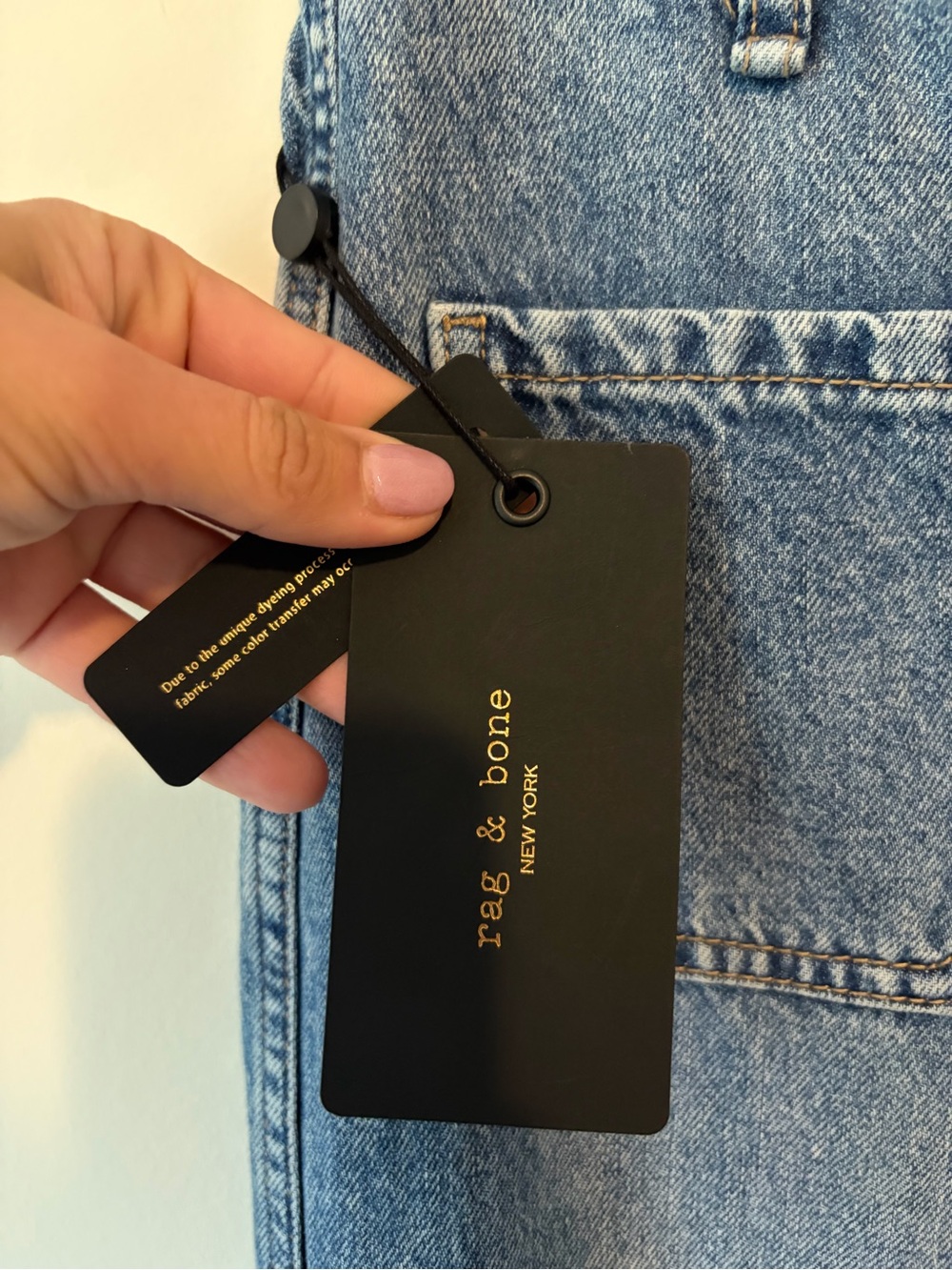 rag & bone Marina High-Rise Cuff Jeans - Picture 9 of 13